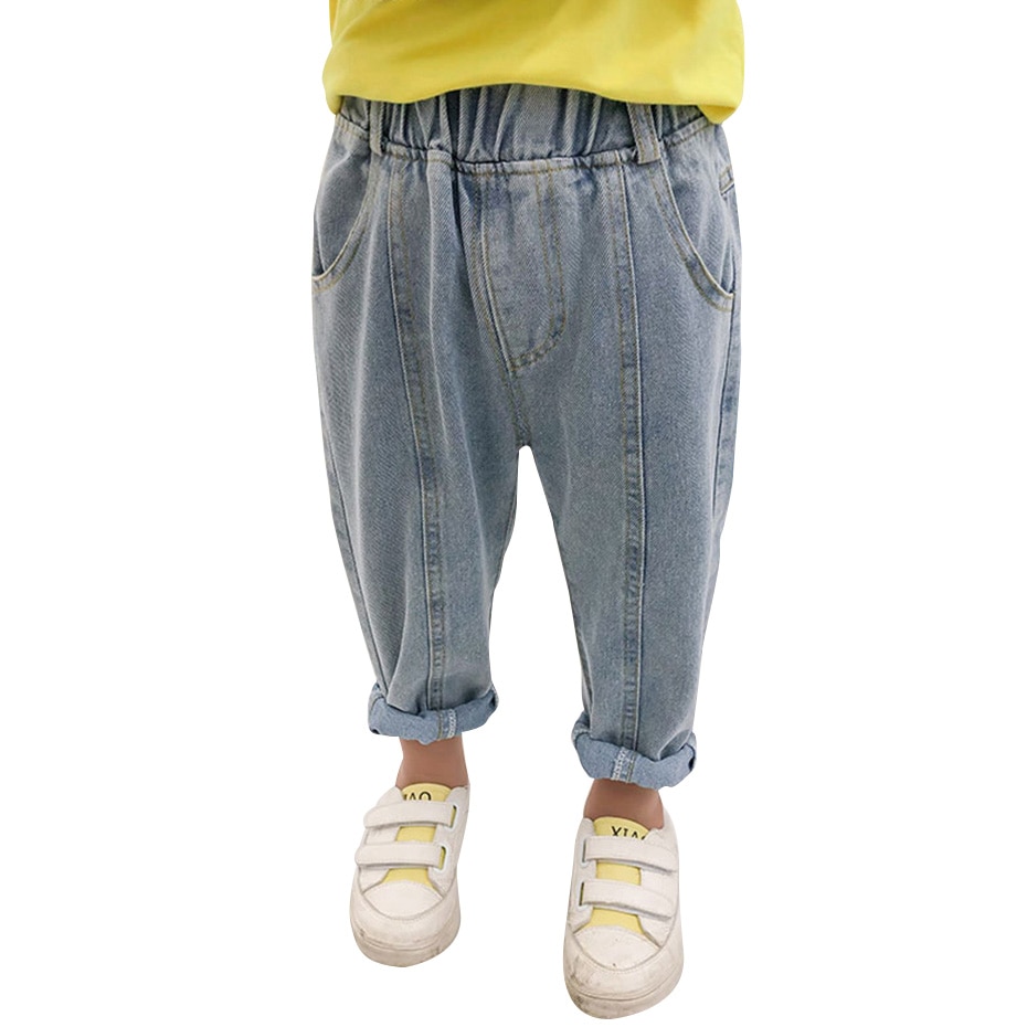 Jeans For Girl Patchwork Baby Girl Jeans Casual Style Children's Jeans For Girl Toddler Clothes For Girls 0 to 6 Year