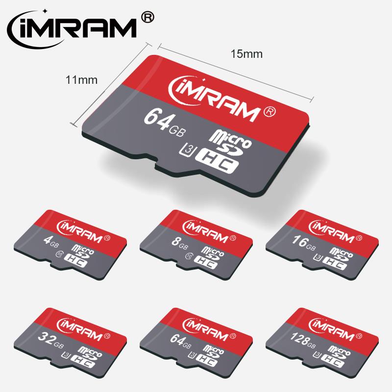 Imram Micro Sd Tf Card 32Gb 64Gb 128Gb 256 Gb Klasse 10 Flash Memory Microsd Hoge-Speed 256 Gb Voor Smartphone Adapter