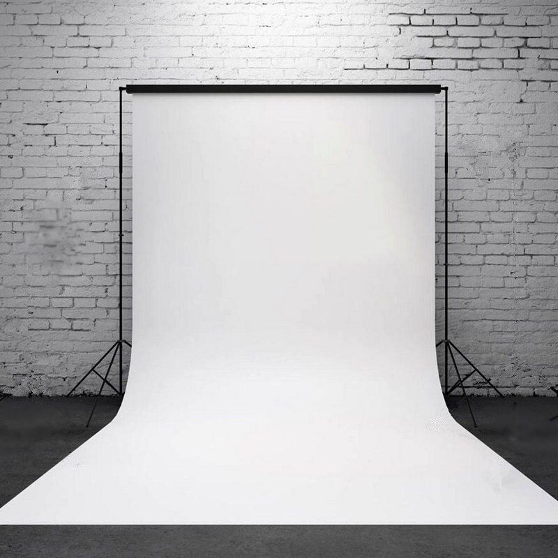 Mayitr 3x5ft Reinem Weiß Zauberstab Fotografie Hintergrund Vinyl Hintergrund Für Studio Foto Stütze