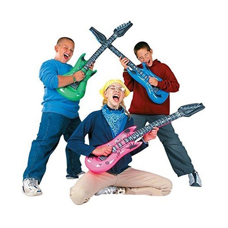 Inflatable Musical Rock Band Instruments Cool and Fun Inflatable Musical Instruments Great Party Favor Party Stuffer Giveaways