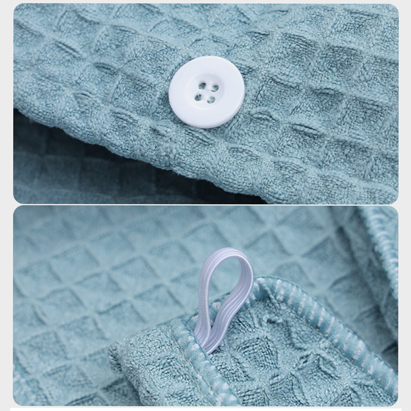 waffle fabric After Shower Hair Drying Wrap Towel Quick Dry Hat Cap Turban Head Bathing Tool Magic Microfiber Fast Dryer
