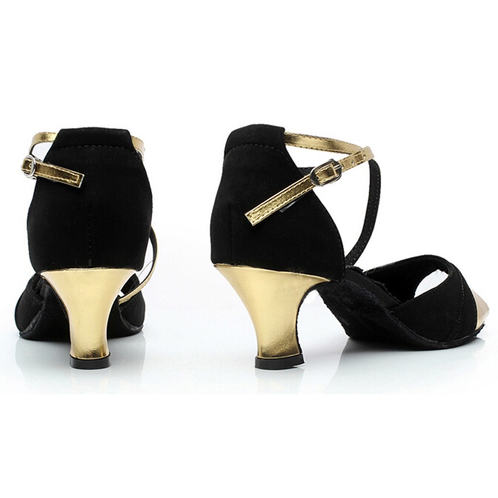 Cross-tied Buckle Strap Women's Dance Shoes Rumba Waltz Prom Ballroom Latin Salsa Dance Shoes Square Dance Shoes