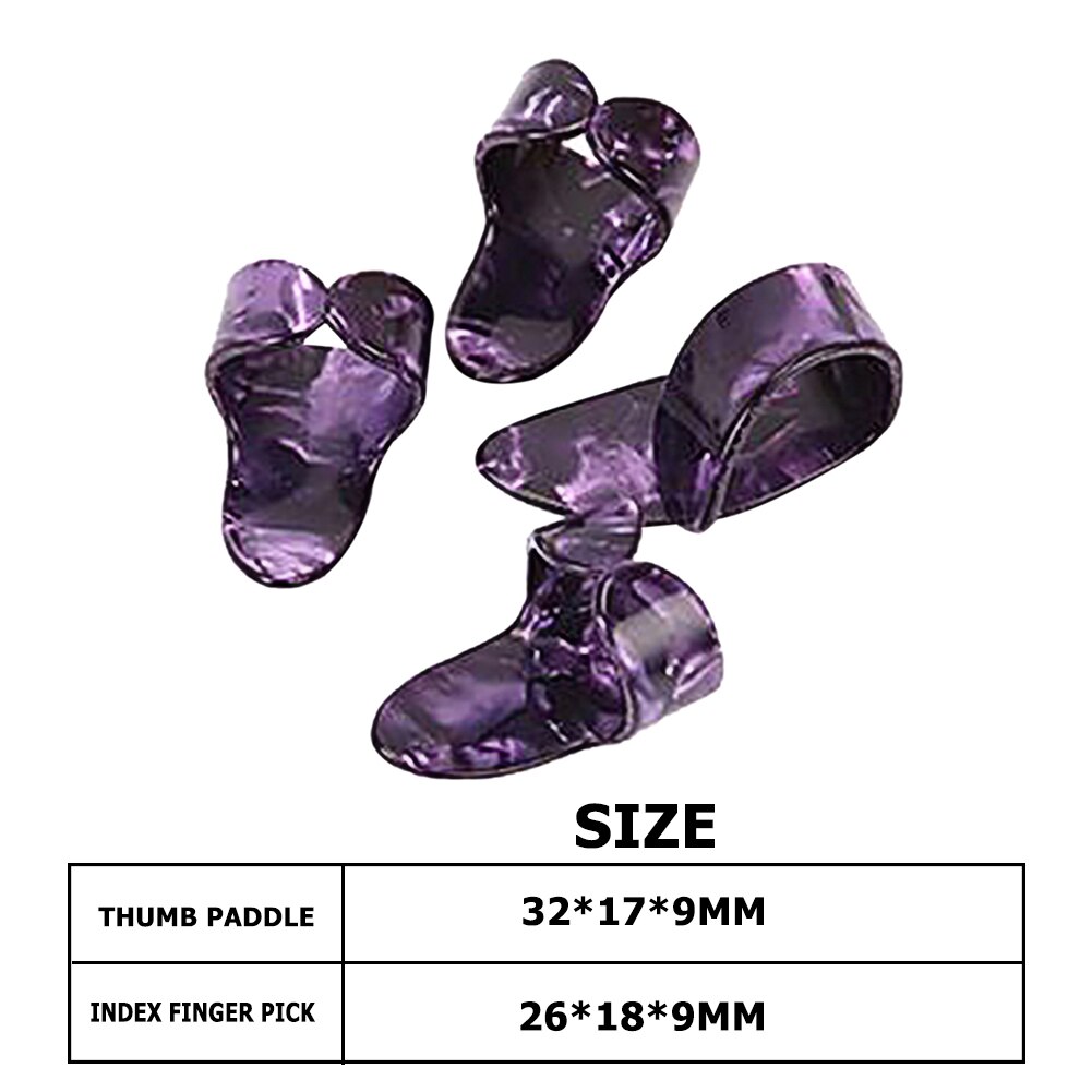 4pcs/lot Thumb Picks Forefinger Finger Picks Plect... – Vicedeal
