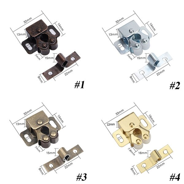 Hardware Fittingen Meubels Kast Vangsten Deurstopper Demper Buffer Magneet Dichter