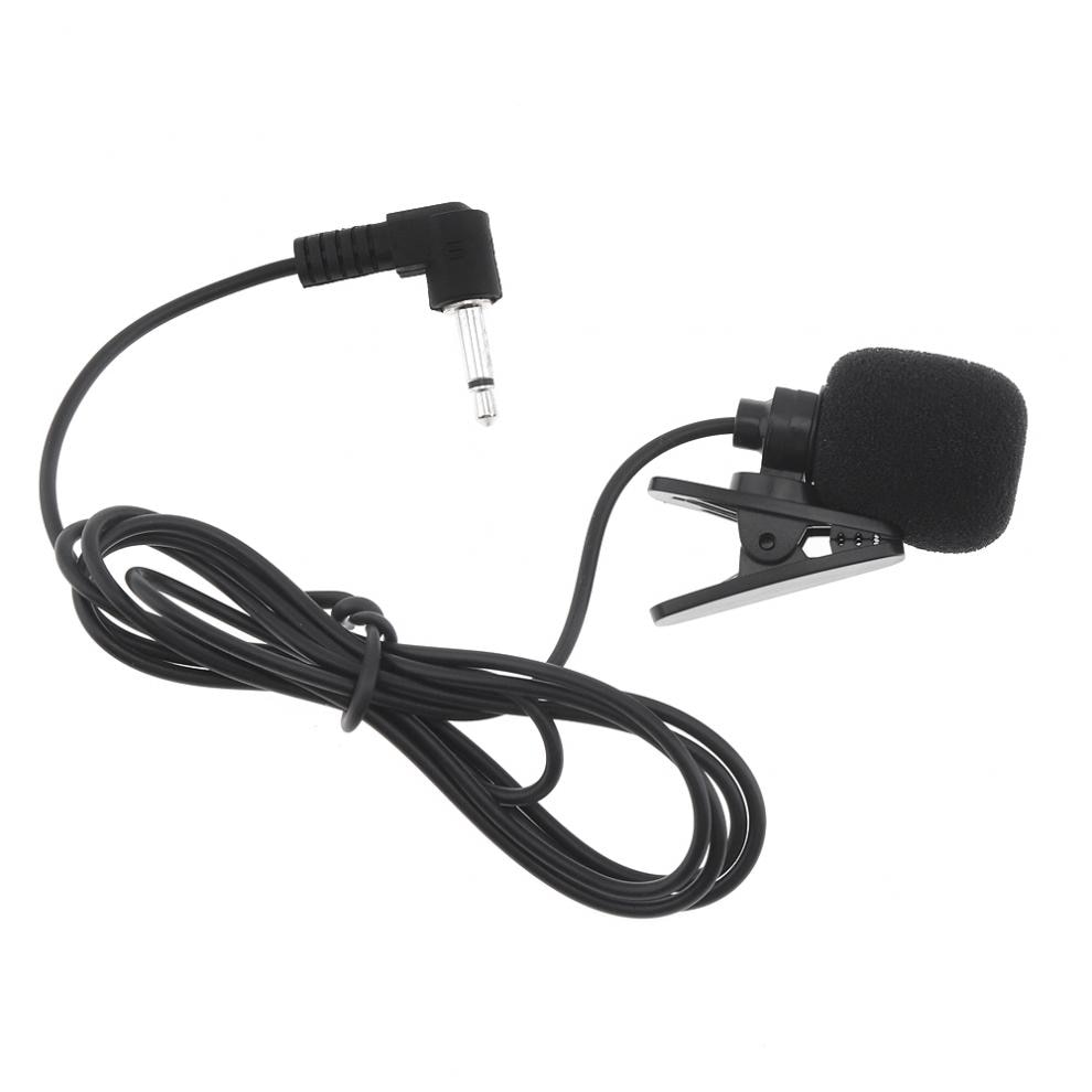 Universal Portable 3.5mm Mini Headset Microphone Lapel Lavalier Clip Microphone for Lecture Teaching Conference
