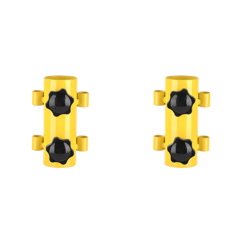 Teltholder justerbar camping markise stangholder rustfri paraplystang fast stativ til vandreture fiskeri telttilbehør: Lyserød