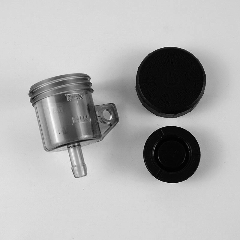 Portable Universal Motorcycle Front Brake Fluid Reservoir Push Up Clutch Tank Oil Fluid Cup Split Oil Pot for Motorcross ATVs