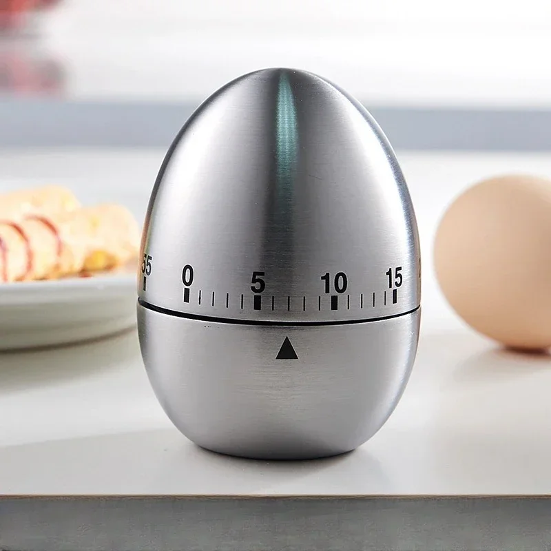 Mechanical Timer Kitchen Device Gadget Sets Egg Boiling Cooking Countdown Temporizador Cocina Minuteur Cuisine: black