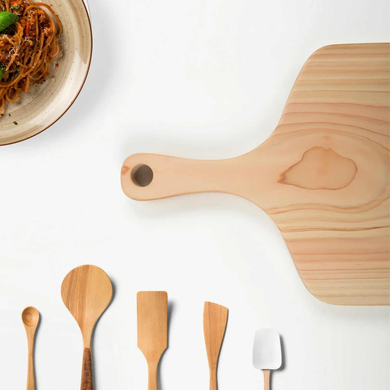 Tabla de cortar de madera Hinoki japonesa, tabla de cortar de verduras antibacteriana, filete de fruta, tabla de pan de comida suplementaria para niños