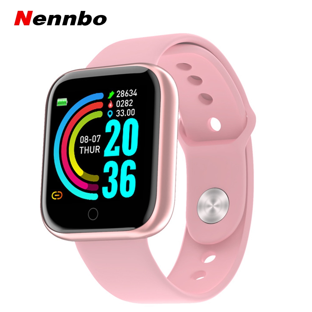 Montre intelligente femmes hommes couleur écran Bluetooth Smartwatch sport Fitness Tracker podomètre fréquence cardiaque tensiomètre