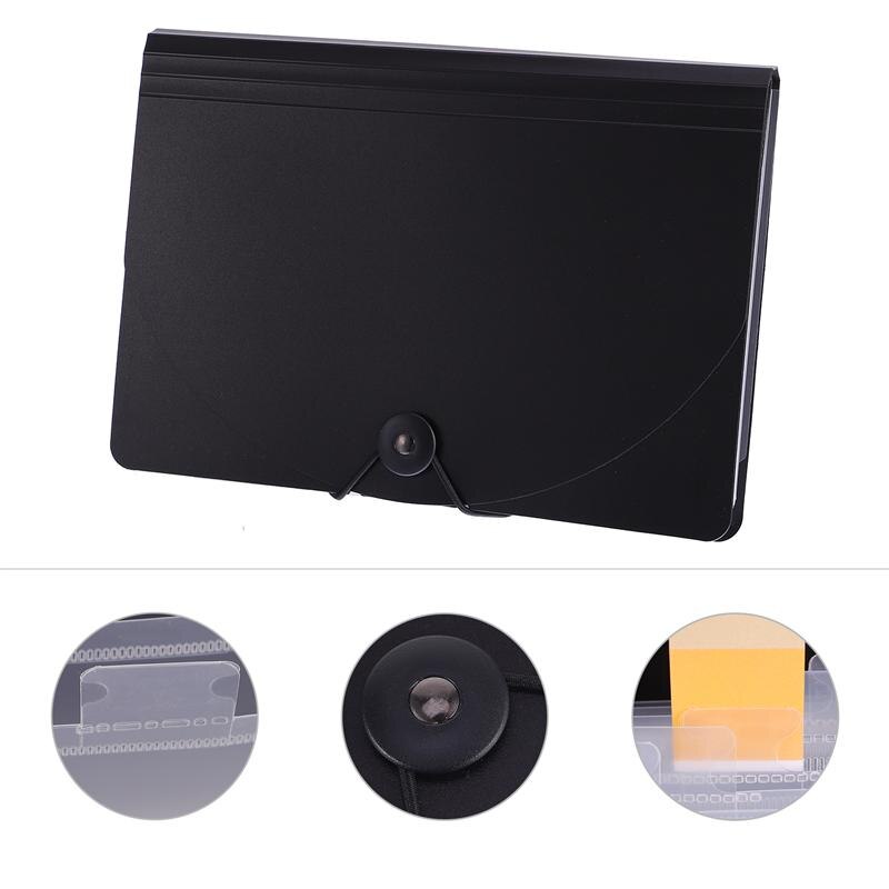 13-Layer Document Bag Office File Folder Multi-Function Pocket File Organizer