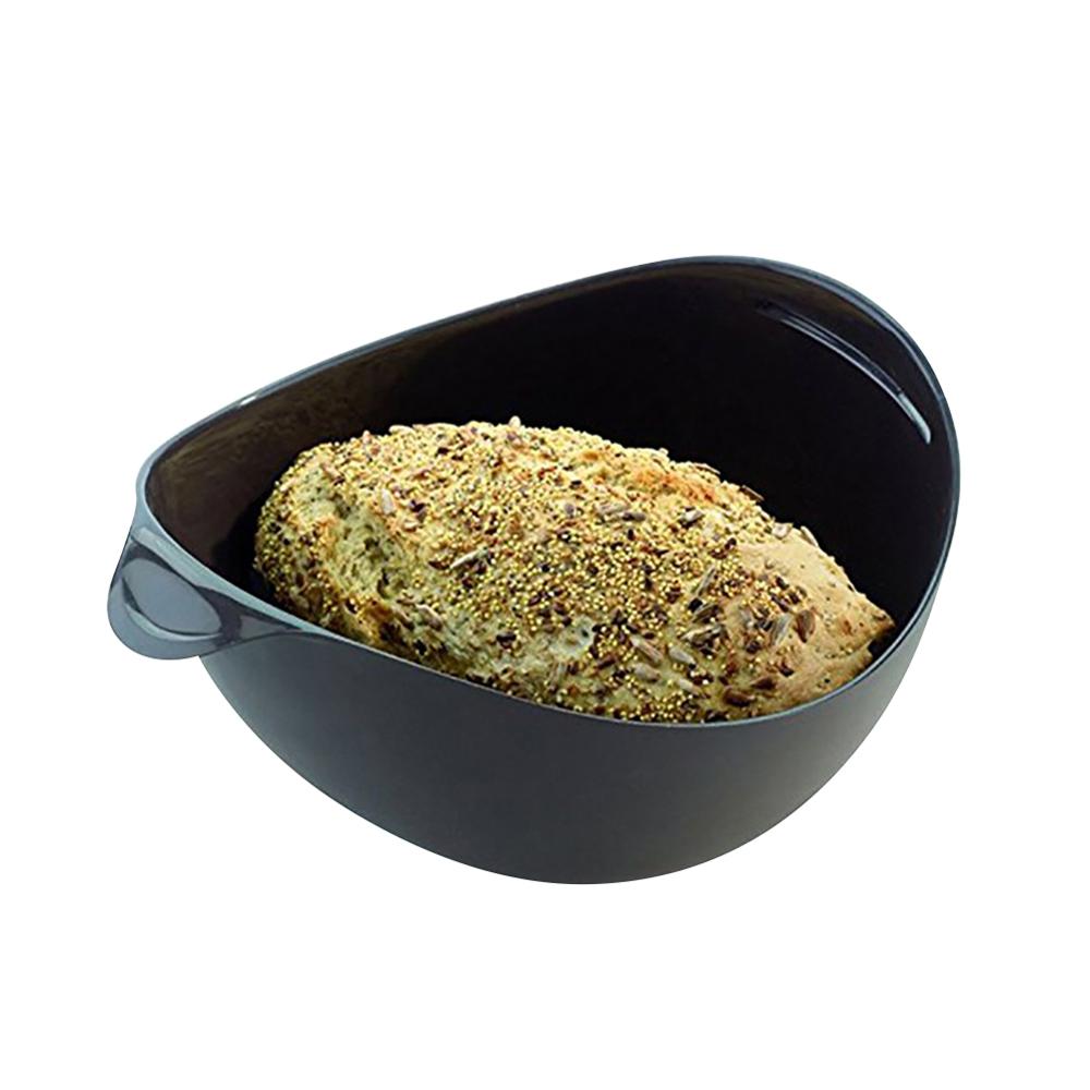 Vaporera de silicona para horno de microondas, hervidor de pescado, olla de comida, tazón de verduras, cesta, herramientas para cocinar y hornear: Black
