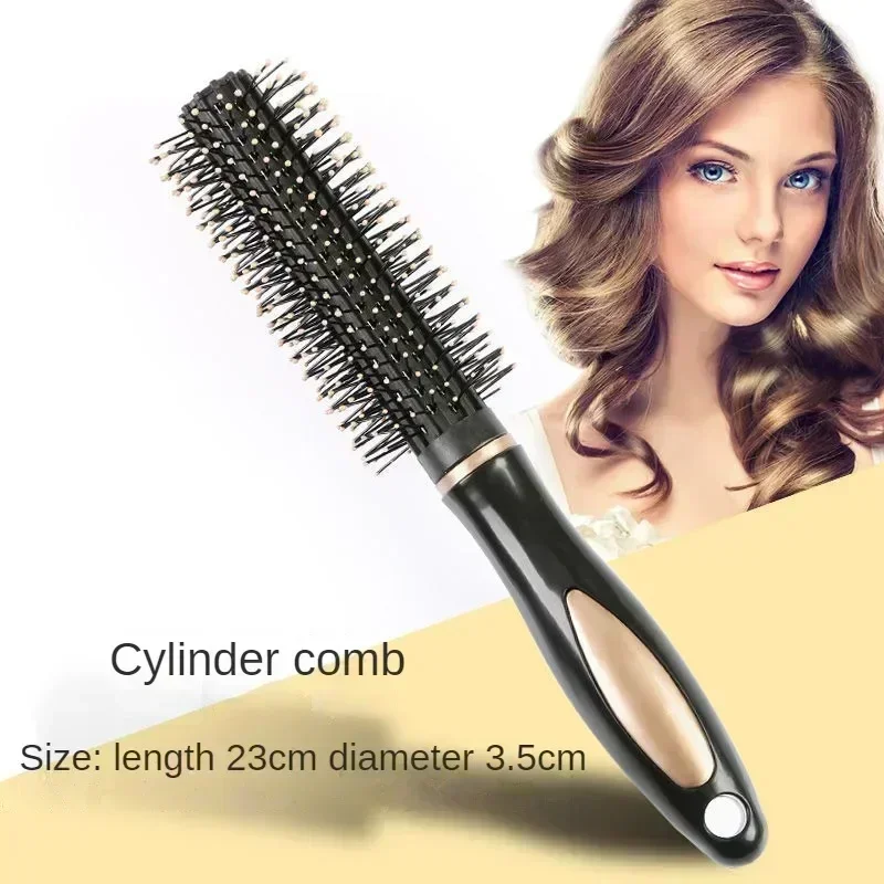 Brosse à cheveux professionnelle à palette lisse et lisse pour Salon de coiffure, grand Type de cheveux, peigne coiffant pour femmes et hommes: Rouge