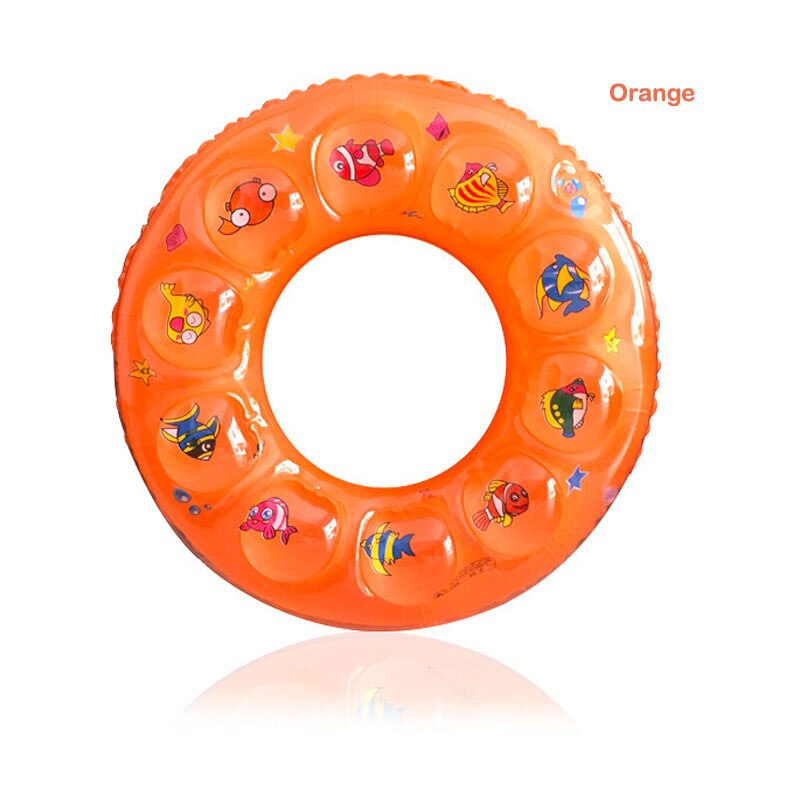 Opblaasbare zwemband voor kinderen, gigantisch zwembadspeelgoed, strandfeest, zwemband voor volwassenen, opblaasbaar waterspeelgoed: Oranje 80