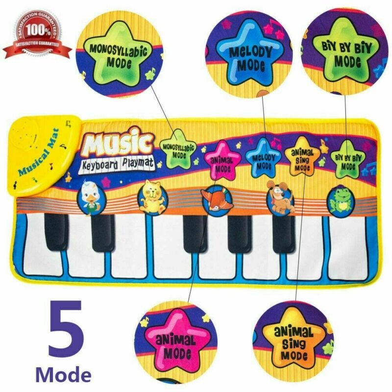 Icute gutt baby snillere musikalsk musikk piano lekematte utvikling pedagogisk myk leketøy