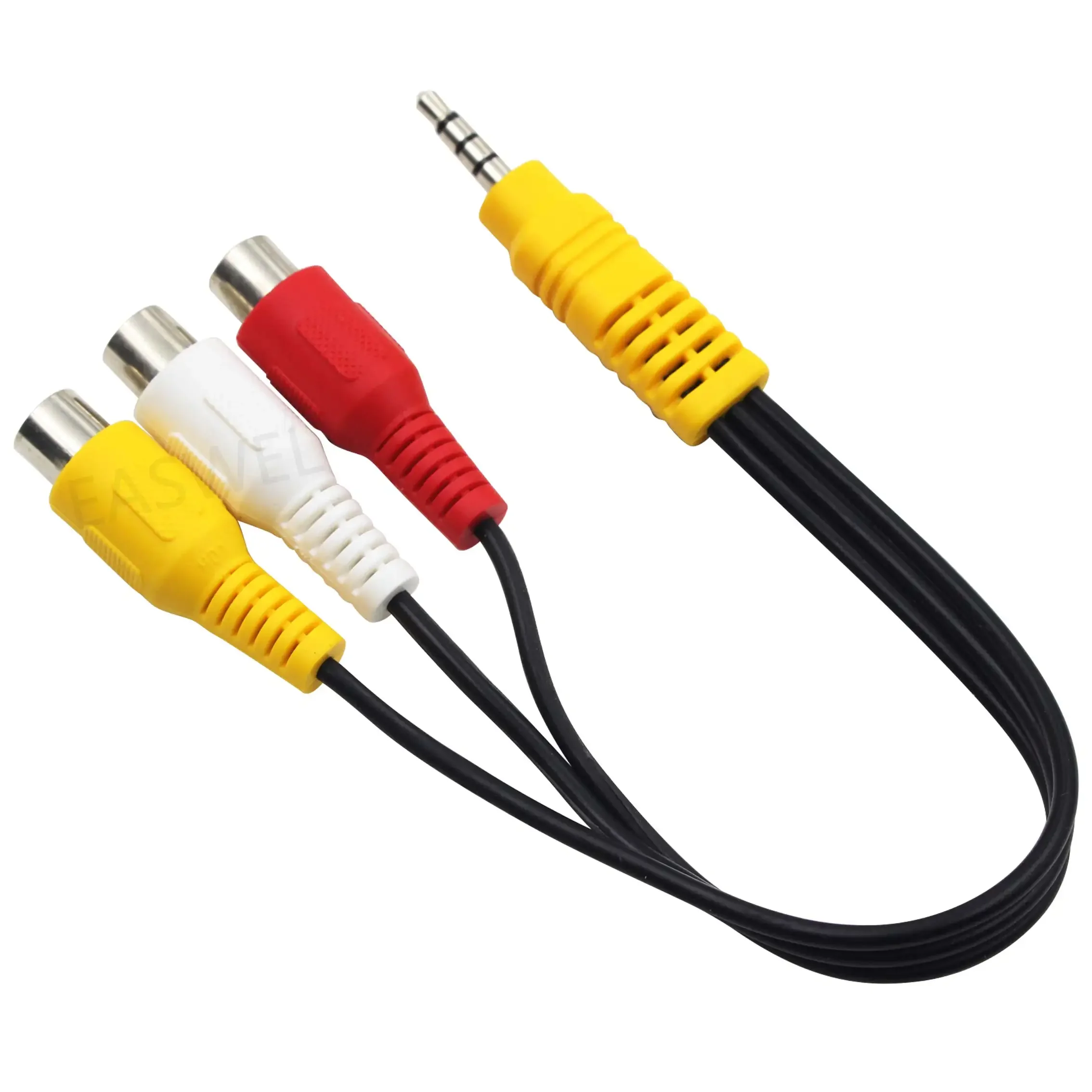 3ft. RCA naar 3,5 mm jack composiet A/V-kabel en 3,5 mm naar RCA audio-video-adapter