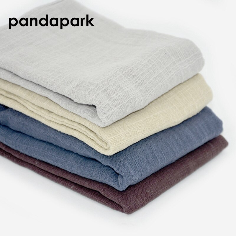 Pandapark Solid Simple Japanese Style Mat Napkin Cotton Linen Dessert Table Napkin Tea Towels Kitchen Dishcloth Placemats PPM039