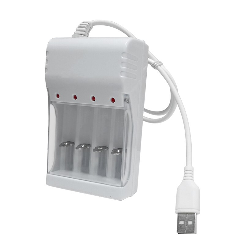 PHOMAX Universal USB Output Battery Charger 8 Slot Adapter For AA/AAA Battery Rechargeable smart Charge Battery Charging Tools: 4 Slot