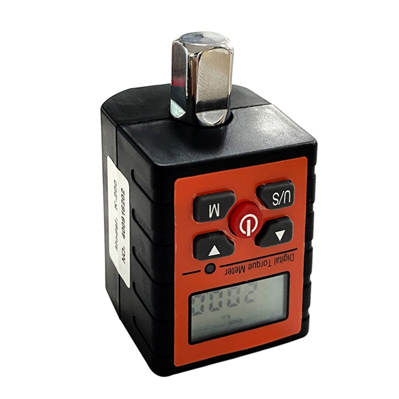 Verison 1/2" 1/4" 3/8" Digital Torque Wrench Adapter Electronic Torque Meter For Bicycle Car Repair 0.3-200N.m