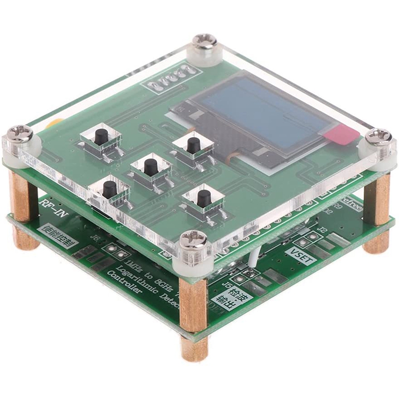 8Ghz 1-8000Mhz Oled Rf Power Meter -55-5 Dbm Sofware Rf Demping Waarde