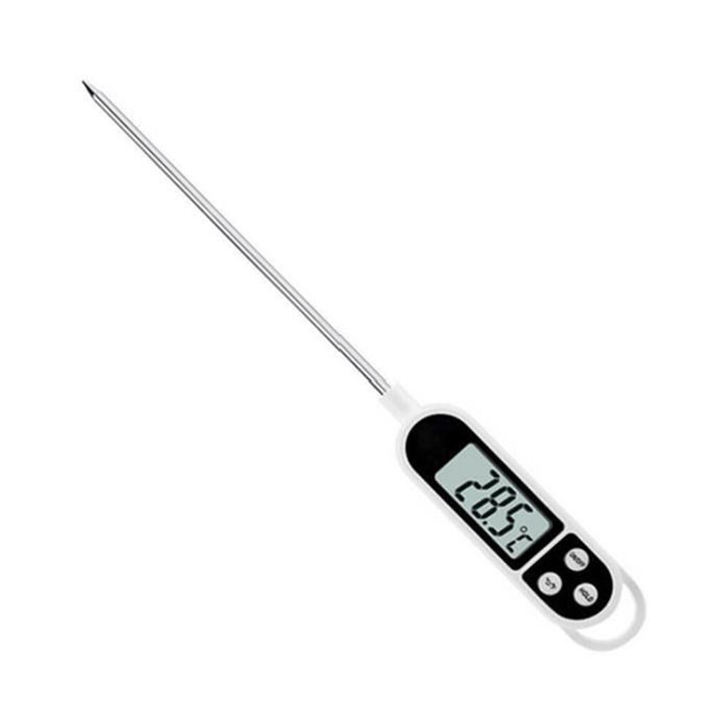 Household Kitchen Liquid Food Oil and Milk Digital Probe Temperature Electronic Thermometer for Cooking: Default Title