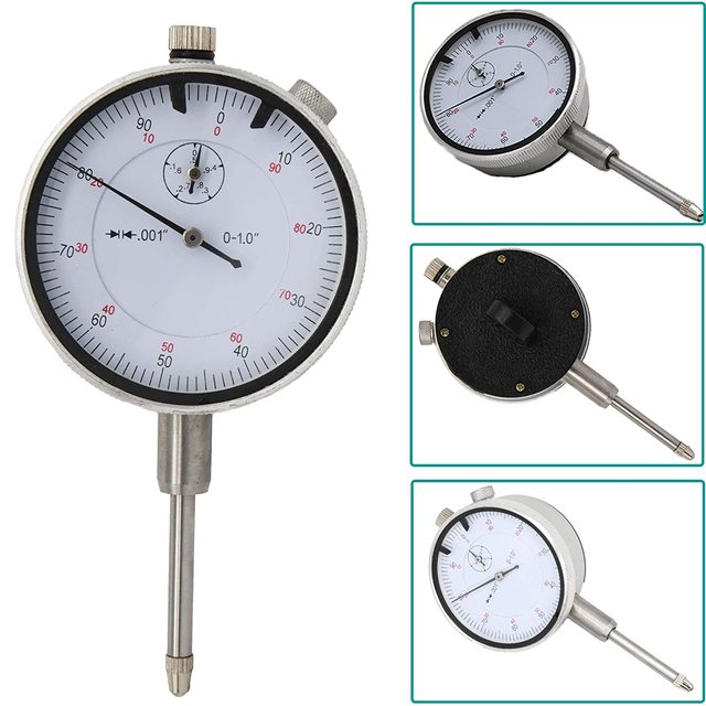 0-10mm Dial Indicator Universal Magnetic Stand Base Holder 0.8mm Dial Test Comparator For Equipment Calibration