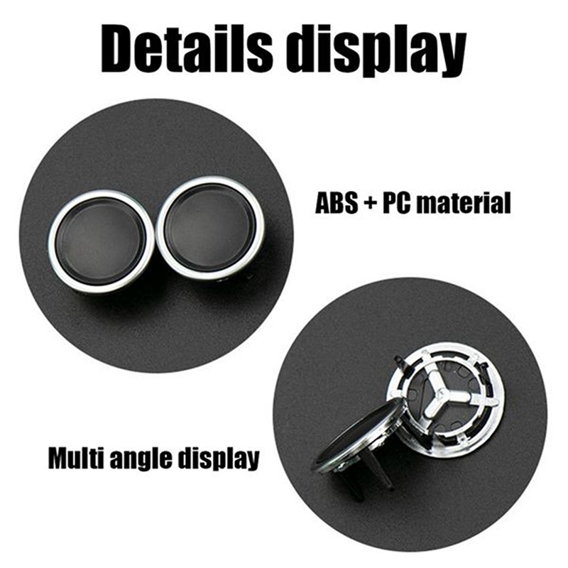 2 Stuks Achter Airconditioning Knop Ac Knop Warmte Schakelaar Knop Voor Sharan Auto Accessoires