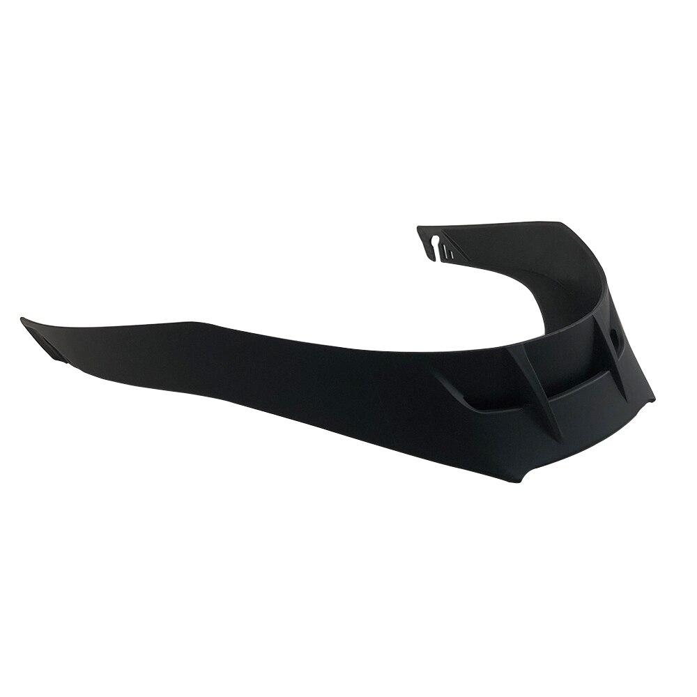 Alerón para casco de 7 colores, accesorios para motocicleta, adecuado para AGV Pista GP R GP RR: matte black