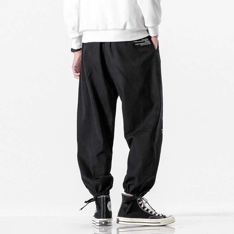 ANKLE-LENGTH Sweatpants Streetwear Spring Autumn Hip Hop Harem Pants Men's Casual Korean Oversize Joggers Trouers
