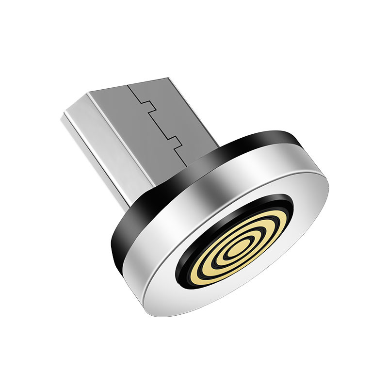 540 ° Grad drehbarer Magnetdraht, schnelles Aufladen, PD 5A-Adapter für Handy-Zubehör, Typ-C-Datenübertragungskabel-Anschluss: Rose Gold