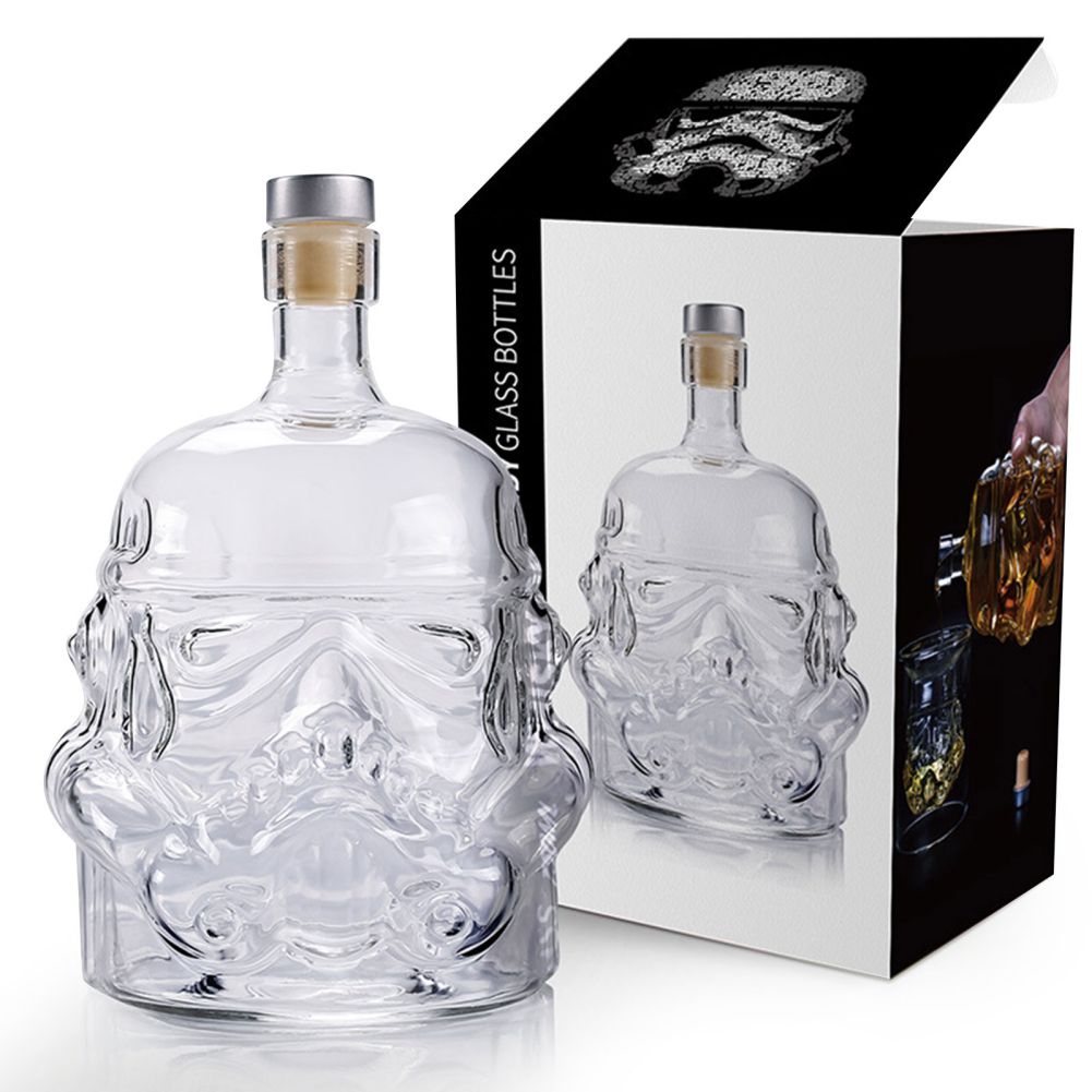 Transparante Creatieve Whisky Karaf Decanter Whisky Karaf Glaswerk Voor Wijn Brandy Bourbon Vodka Voor Mannen: A2