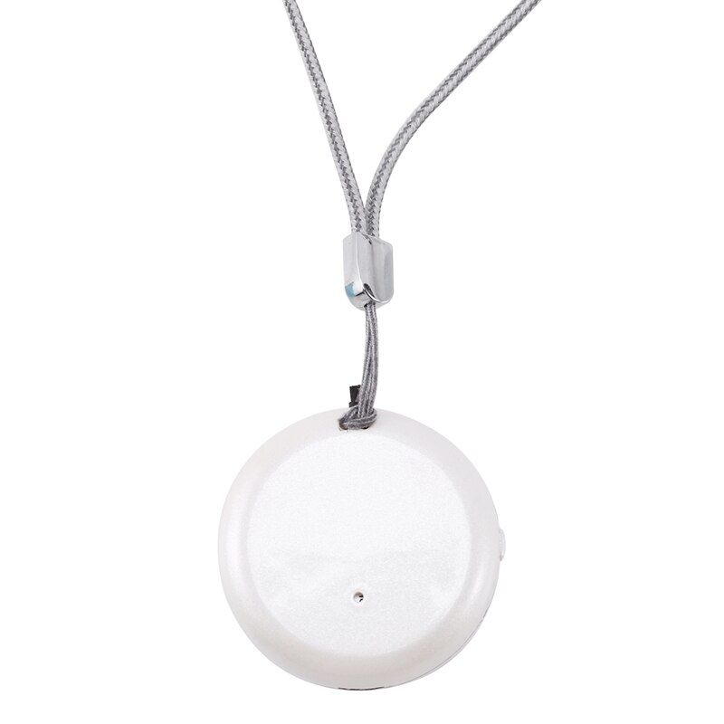 Personal Wearable Air Purifier Necklace Mini Portable Air Freshner Ionizer Negative Ion Generator White: Default Title