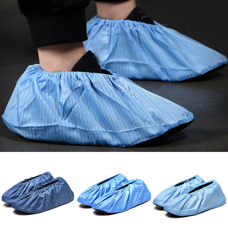 Antiderrapante lavável anti-estático sapato cobre manter piso tapete de limpeza ao ar livre sapatos protetor capa de sapato doméstico unisex