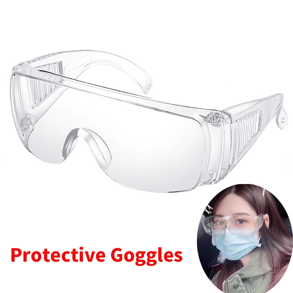 Veiligheid Beschermende Bril Bril Werk Oogbescherming Anti-Dust Shock Bril Transparante Oculair Chemische Gafas Proteccion