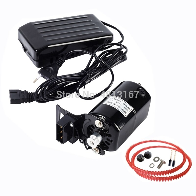 Home Sewing Machine Motor 250W 220v 12500 r/min With Foot Pedal Controller Accessories Set