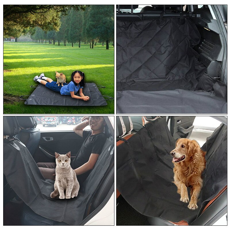 Pokrowiec na siedzenie samochodowe dla zwierząt, mata, wodoodporny hamak, ochraniacz pleców, fotelik samochodowy dla psa, produkty transportowe dla psów