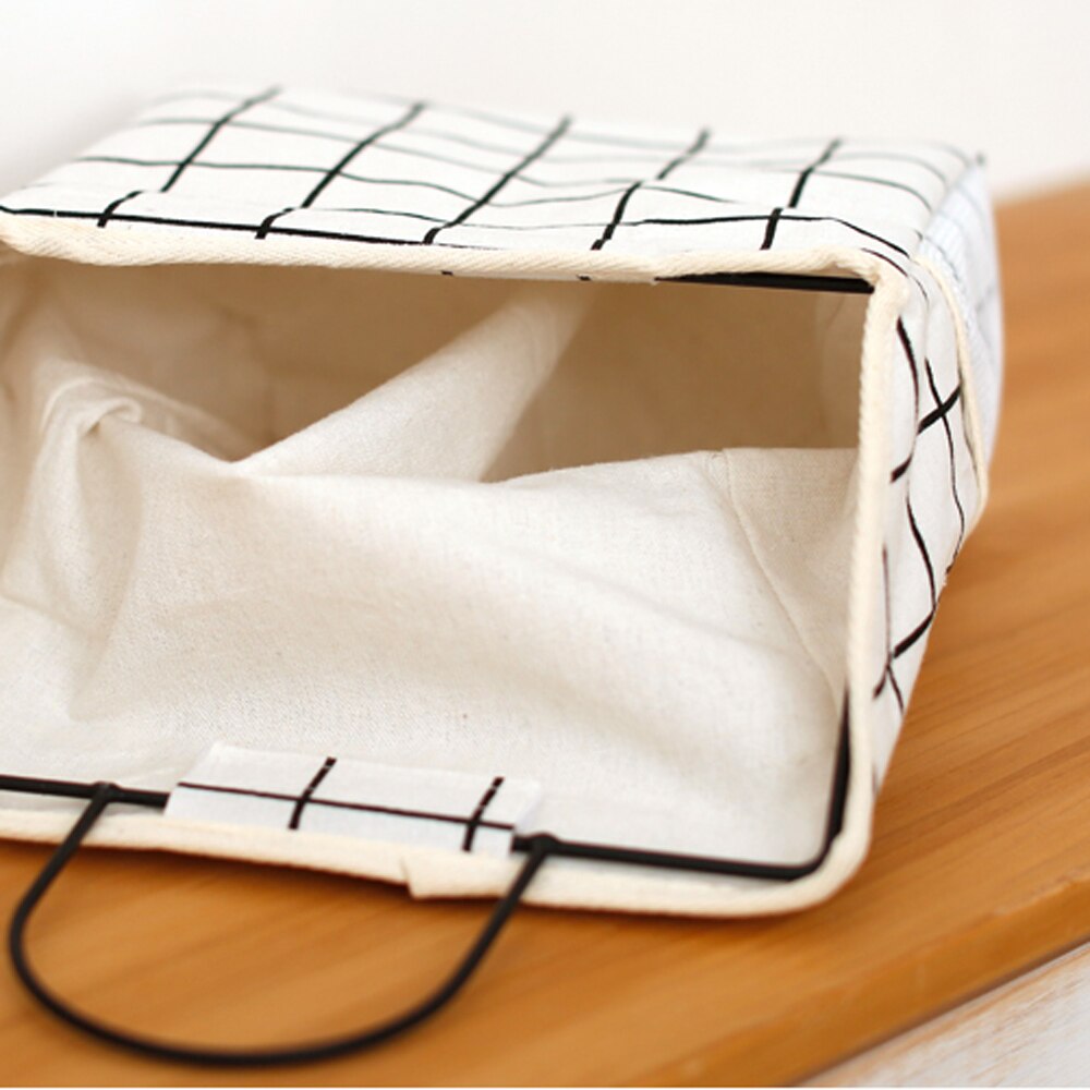 1Pc Lattice Hanging Storage Bag Bedside Storage Organizer Dorm Room Phone Book Magazine Storage Bag Holder With Hook Bed Pocket