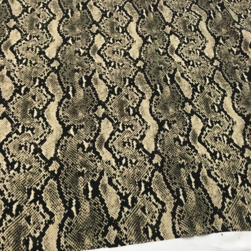 150cm snake print stretch satin fabric spring and summer stretch print dress shirt ethnic fabrics cloth