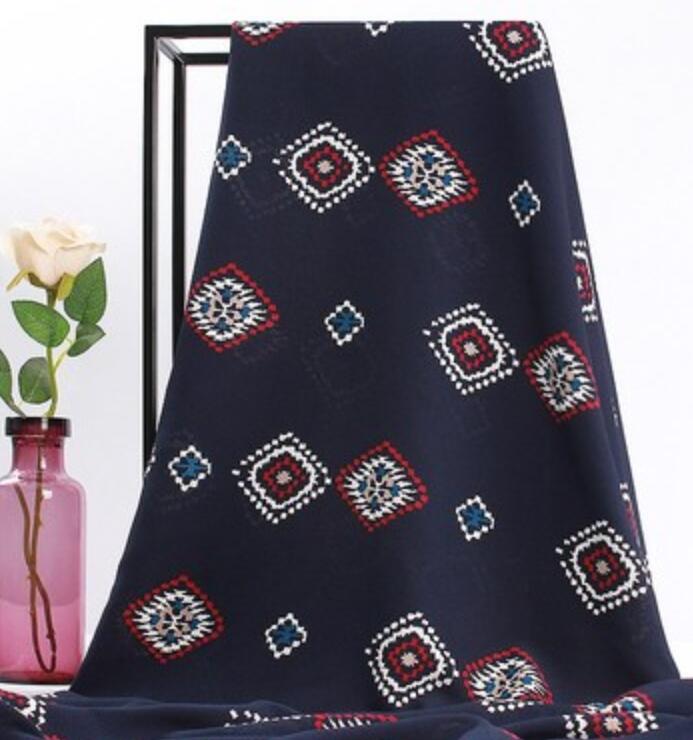 Chiffon Voor Broek Zomer Stof Dikke Chiffon Polyester Doek Kleding Blouse Jurk Stof: 12