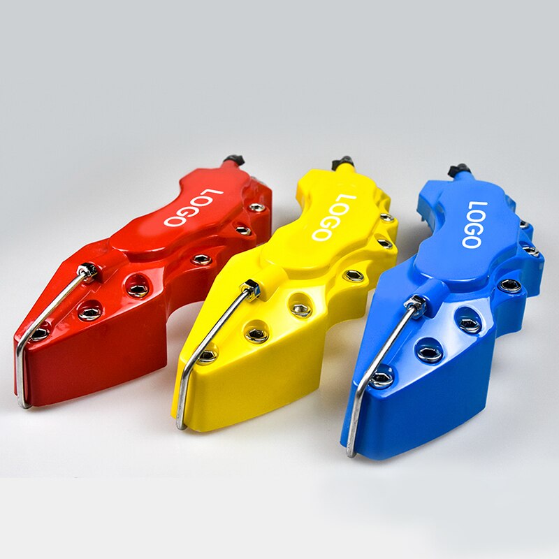 2 Stuks S/M/L Size 3D Abs Auto Remklauw Cover Remschijf Shell Voor Verna Celesta elantra Mistra Sonata Ix25 Ix25 Tucson Santafe