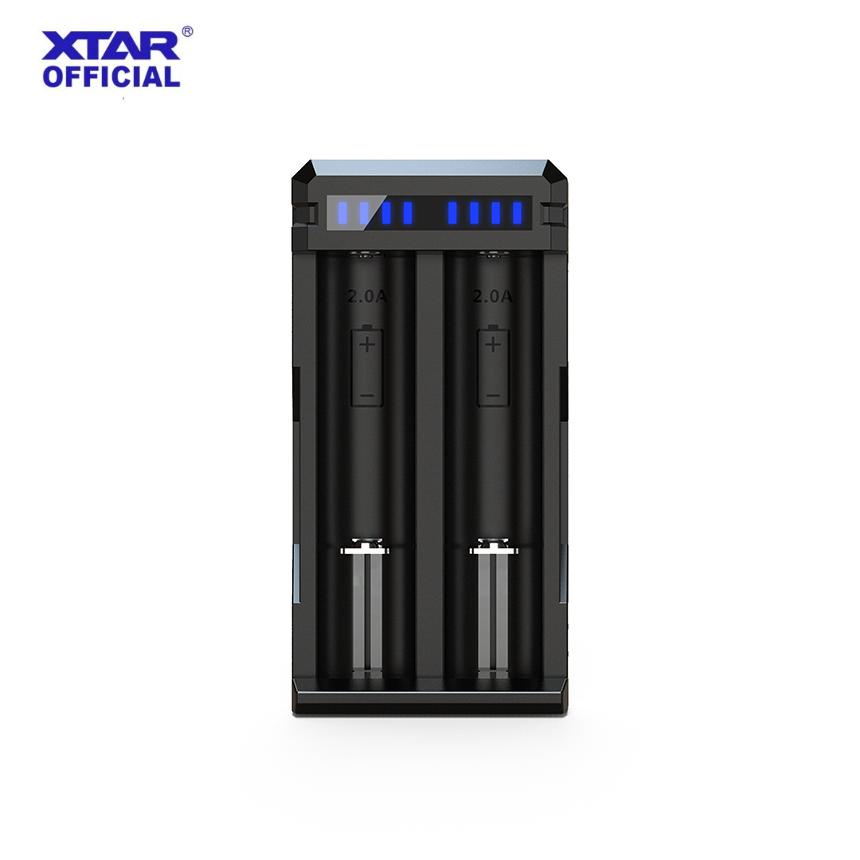 XTAR SC2 Charger USB 3A 18650 21700 26500 Battery Quick Charger