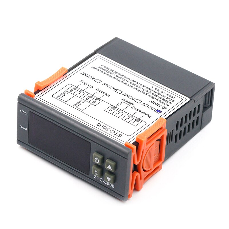 STC-1000 STC 1000 LED Digital Thermostat for Incubator Temperature Controller Thermoregulator Relay Heating Cooling 12V 24V 220V