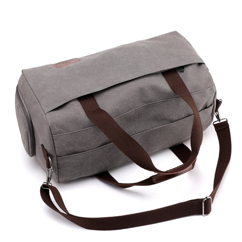 Stijlvolle canvas sporttassen voor buiten, heren, dames, training, hardlopen, fitness, casual, reizen, handtas, yogamat, tas, sporttas