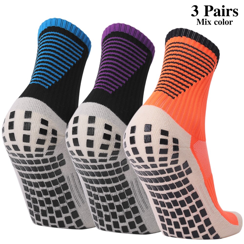 Anti Slip Fußball Socken Team Sport Socken Outdoor Fitness Atmungsaktiv Schnell Trocknend Socken Tragen-beständig Athletische Socken Anti-skid Socke