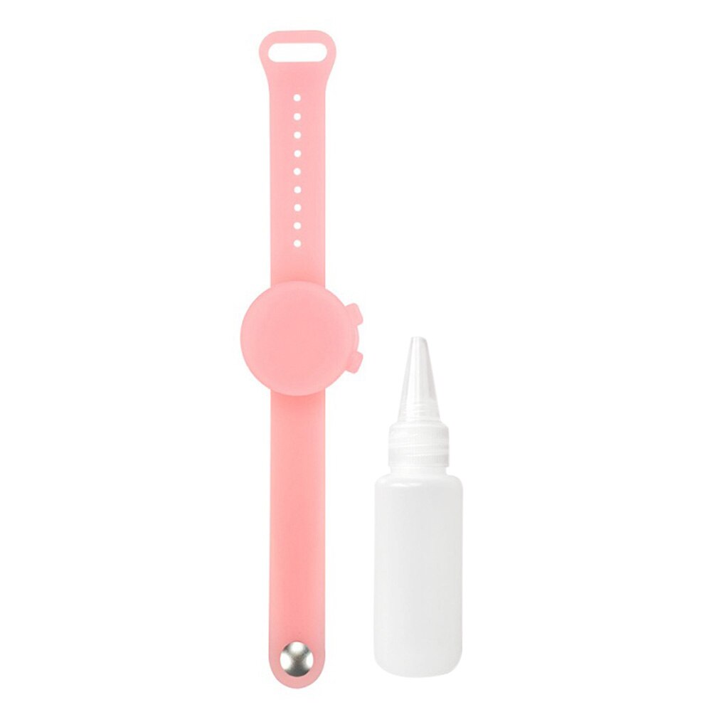 Reusable Wristbands Hand Sanitizer Dispensing Outdoor Portable Bracelet Wristband Hand Soap Dispenser Wrist Support Leak-proof