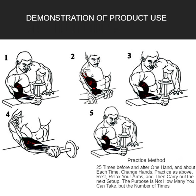 Baguette de traction pour avant-bras, équipement de Fitness