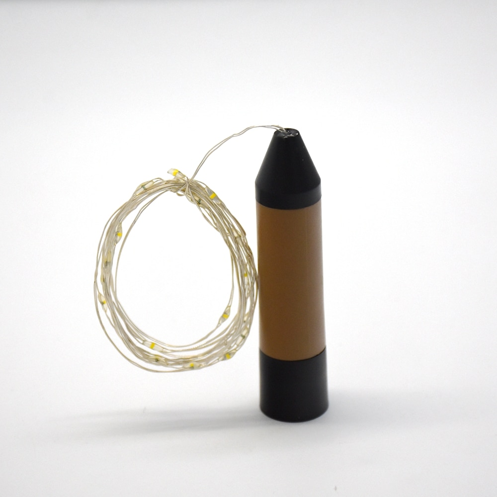 mini dekorative kork lys til vinflaske 2m 20 ledet vin kork fe streng lys til glass murer krukke bryllupsfest dekorasjon