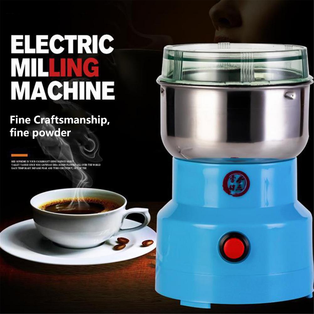 Moulin à café électrique 150W, 110/220V, Mini broyeur de noix et de grains de café, Machine multifonctionnelle pour la maison, outil de cuisine