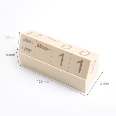 Kontor vintage hjemme kalender multi-funktion mobiltelefon holder ornamenter diy flip studie dekoration: F