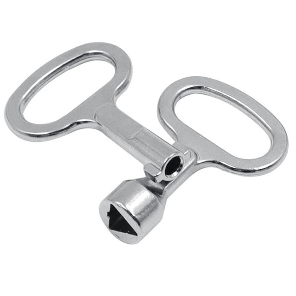 Valve Key Wrench Universal Triangular Key Multifunction Wrench Metro Trains Key Lock Elevator Door Key Electric Cabinet Keys